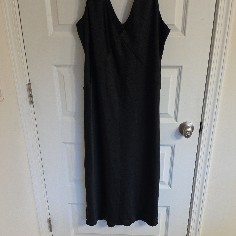a new day Black Midi Dress